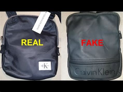 difference between real and fake calvin klein bag|calvin klein bag lining.